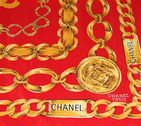 chanel chain scarf|Chanel scarf for women.